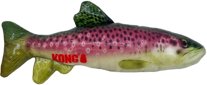 Kong Wildshieldz Trout - Werpspeelgoed - M