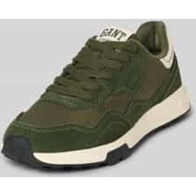 Sneakers met labeldetails, model 'Youtron'
