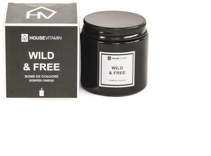 Housevitamin - Geurkaars - Geparfumeerde was - 100gr - Wild en gratis