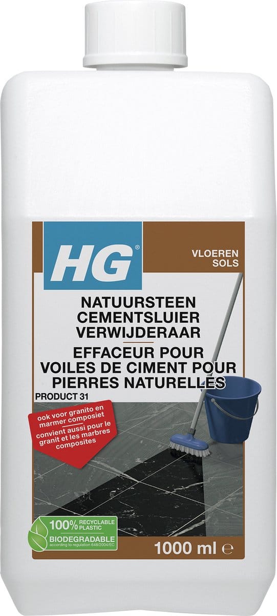 HG natuursteen cementsluierverwijderaar 1L
