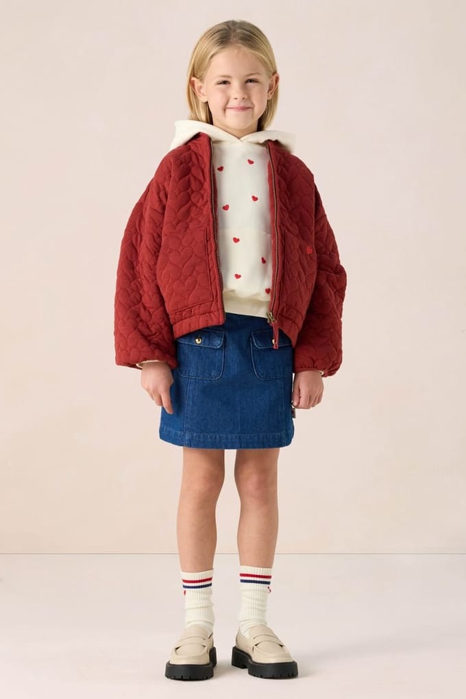 Sissy-Boy - Donkerblauwe denim rok