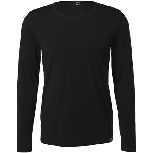 CRIVIT Thermoshirt met merinowol (M(48/50) Mannen, Zwart)