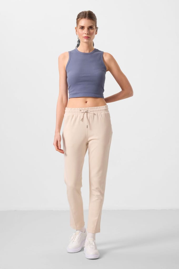 Dames Joggingbroek met Rits