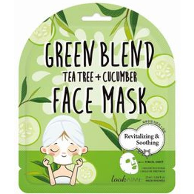 lookATME - Green Blend Tea Tree + Cucumber Face Mask 25ml x 1 pc