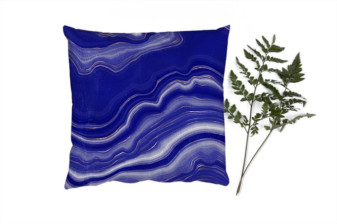 Sierkussens - Kussentjes Woonkamer - 40x40 cm - Glitter - Agaat steen - Edelstenen