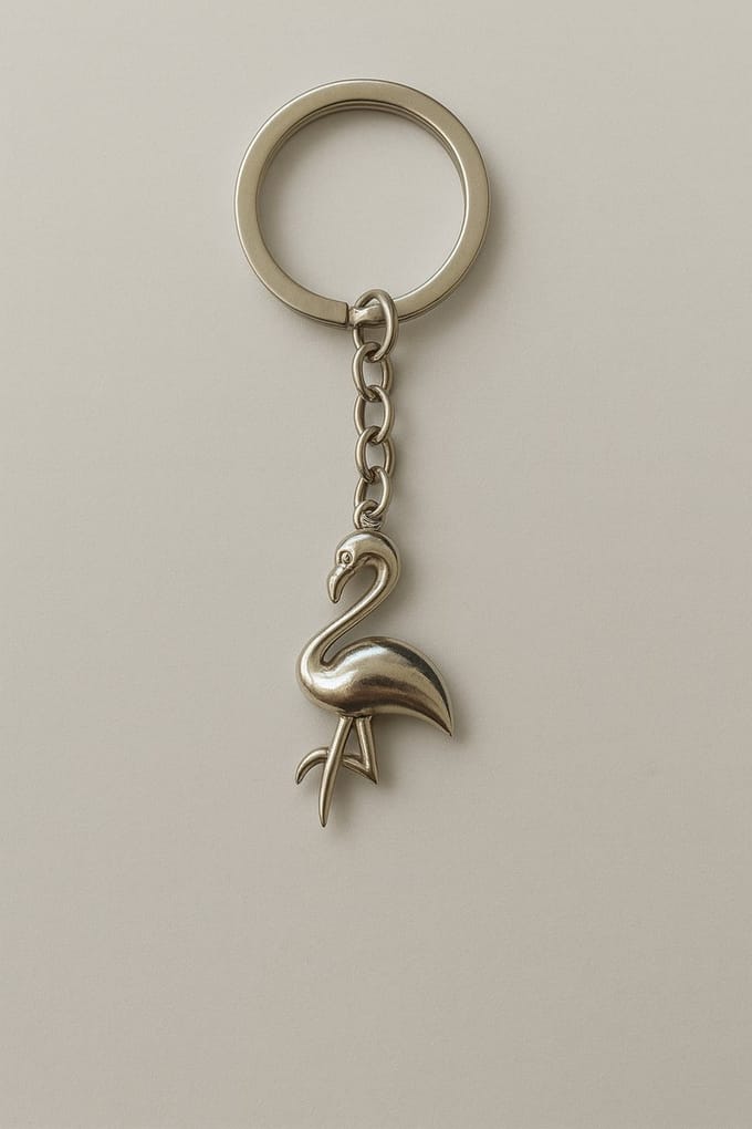Flamingo Sleutelhanger – Sleutelaccessoire – Cadeau – Sleutelhanger Dier