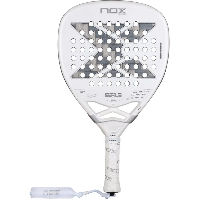 Paddle racket Nox AT10 Genius Attack 12K Alum Xtrem par Agustín Tapia