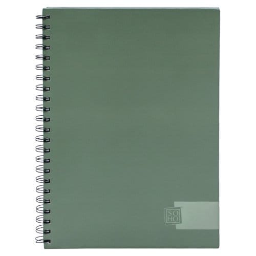 Soho urban dummyboek harde kaft a4 spiraal, assorti