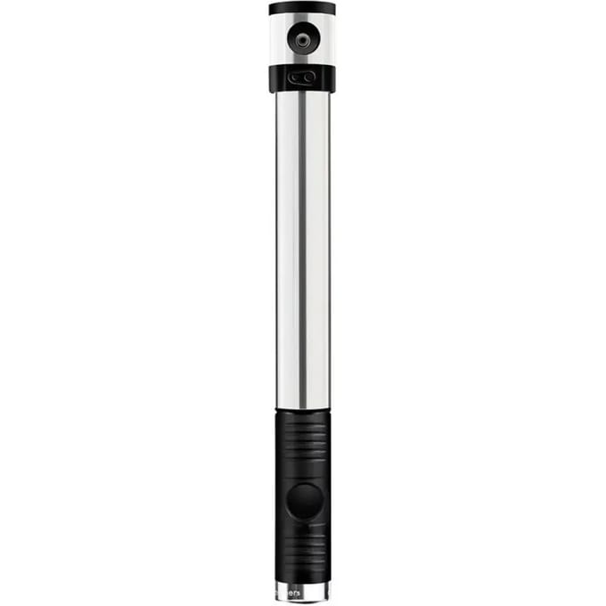 Crankbrothers Klic High Volume Handpomp, zilver/zwart