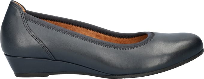 Gabor Comfort dames ballerina - Blauw - Maat 42