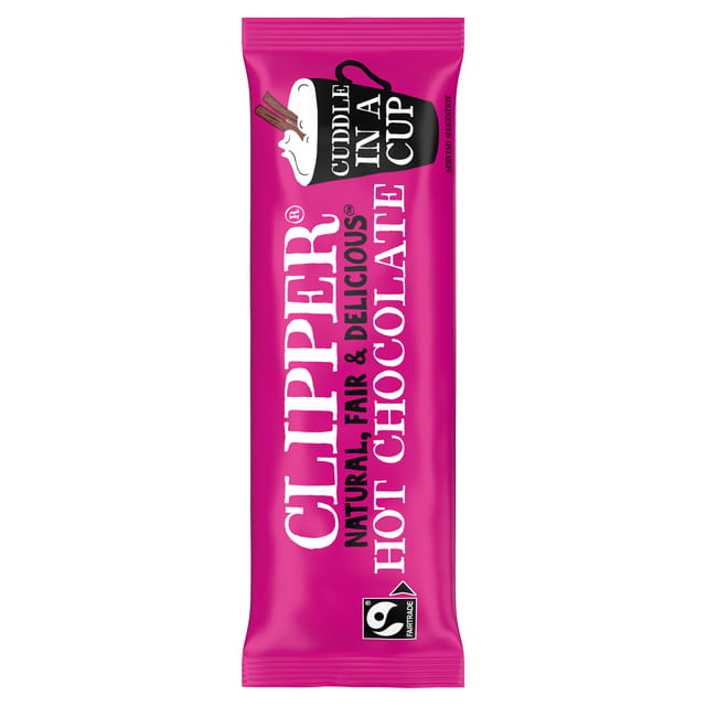 Clipper | Instant Hot Chocolate sachets | Chocolademelk sticks | 100 x 28 gr