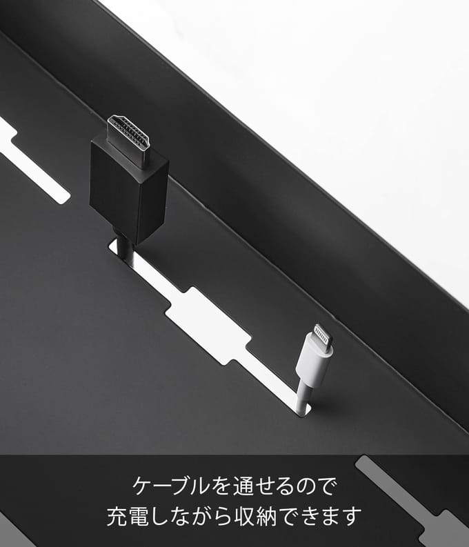Yamazaki Tafelmandje met Klem - Tower - Zwart