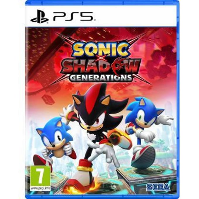 Sony PlayStation 5 PS5 Sonic X Shadow Generations Games