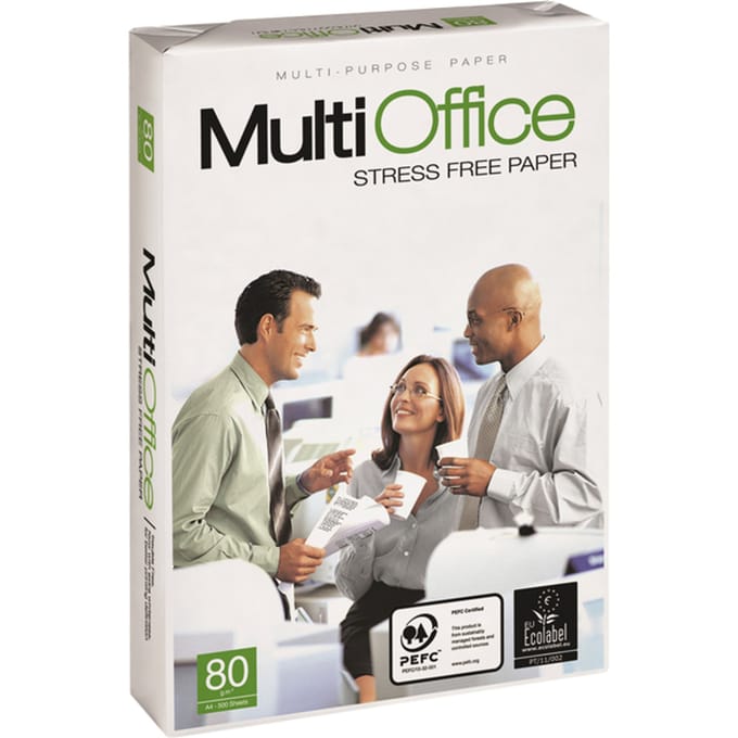 Kopieerpapier MultiOffice A4 80gr wit 500 vel