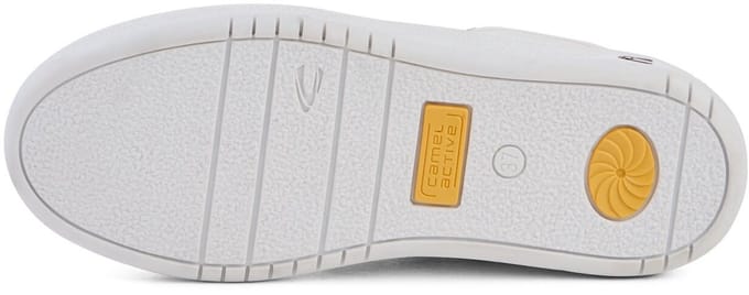 camel active Sneakers gemaakt van leer - Maat womenswear-40 - Wit