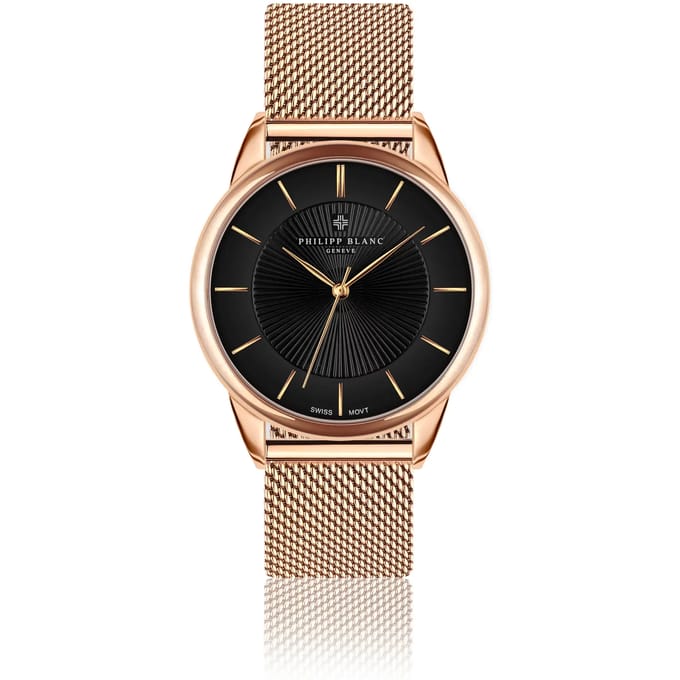 Mesh horloge Philipp Blanc