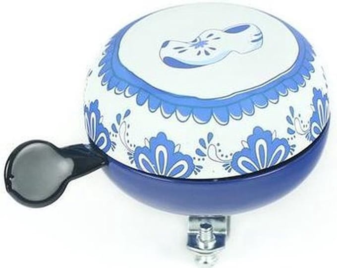 Fietsbel Widek Ding-Dong ø80mm Delfts Blauw KLOMP