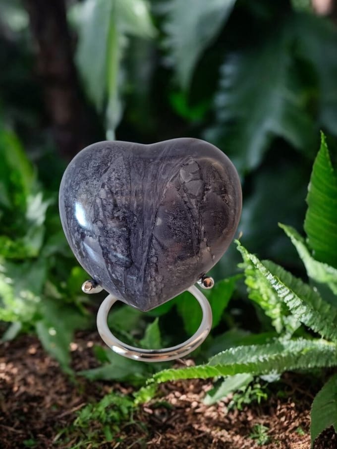 Hart Urn - Verdeel Urn - Grey Stone 11447
