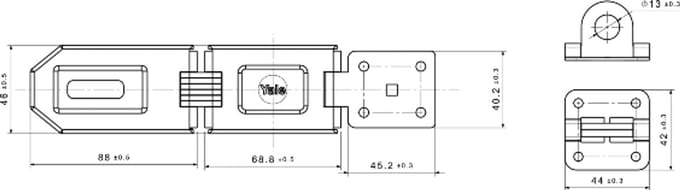 Yale - Overval Staal - 160 mm - High Protection
