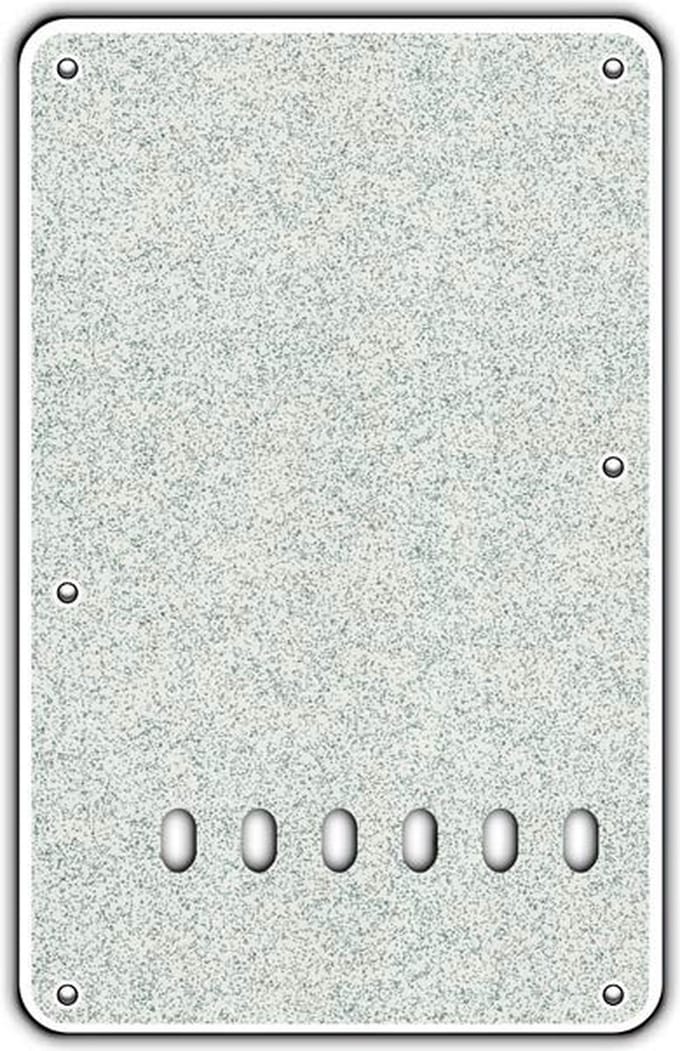 Boston BP-213-SSV back plate, string spacing 11,2mm, 2 ply, standard Stallion, 86x138mm, sparkling silver