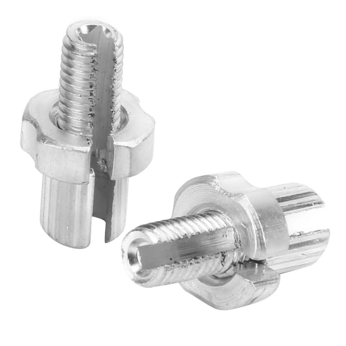 2 stks M7 Fiets Remhendel Richter Schroeven Sluiting Zilver Aluminium voor Road Mountainbikes gray