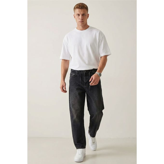 Relaxed Fit Denim Broek