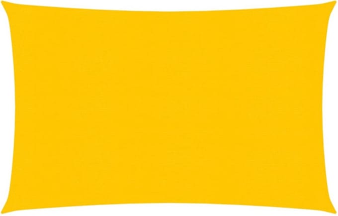 vidaXL - Zonnezeil - 160 - g/m² - 2,5x4 - m - HDPE - geel