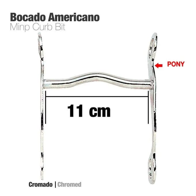 Bits voor Amerikaanse pony Zaldi 25208