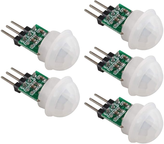 Allecto - IR Beweging Sensor Module - Miniatuur PIR Detector - Automatische Inductie - Sensor - Veiligheid - Elektronica