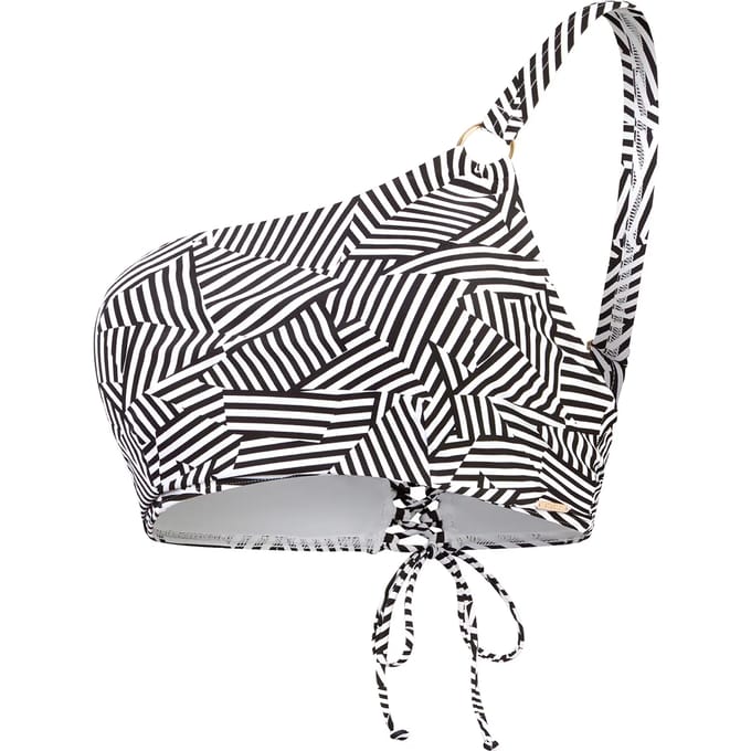 Dames zwemkleding top Speedo Print Asymetric