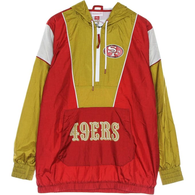 Pull-on windjack voor heren Nfl Highlight Reel windjack Saf49e Scarlet