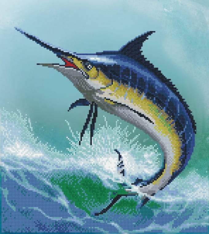 DD9.028 Diamond Dotz® 42x47cm - Monarch of ther Sea