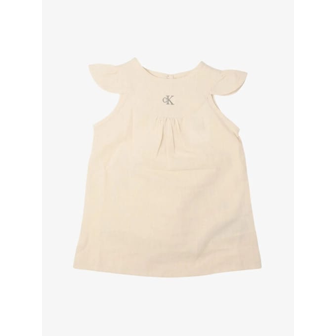 Calvin Klein Meisjes jurk linnen