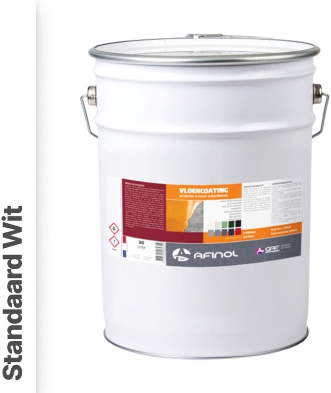 Afinol Vloercoating Standaard Wit (Witste kleur) 20 liter