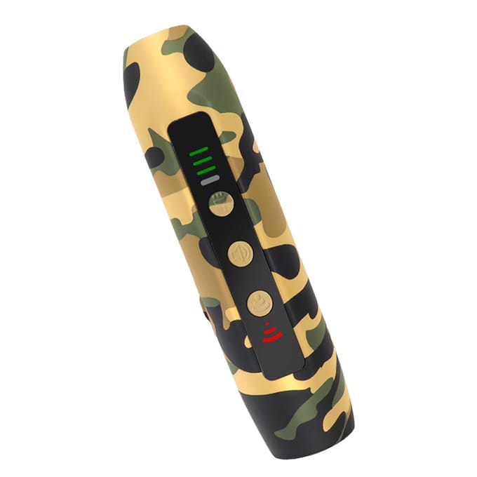 Ultrasone hondenverjager 3 modi Draagbaar oplaadbaar hondenaandrijfapparaat met intelligente hoge snelheid camouflage