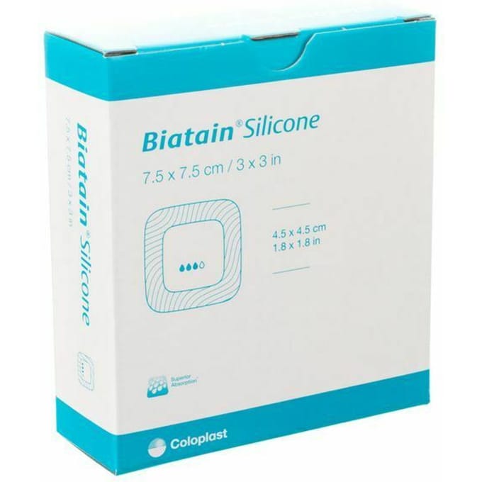 Biatain Silicoon Schuimverb 7,5x 7,5cm 10 33434