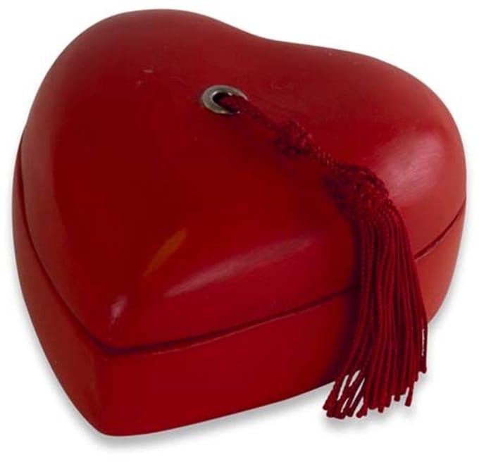 Safaary - Arabische Geurkaars Hart Rood