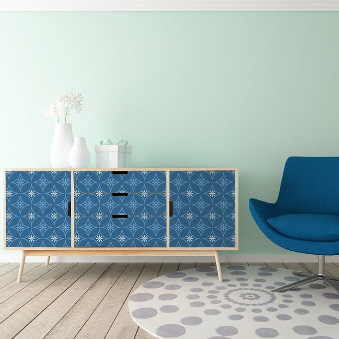 Scandinavische meubelsticker Erlend 40 x 60 cm