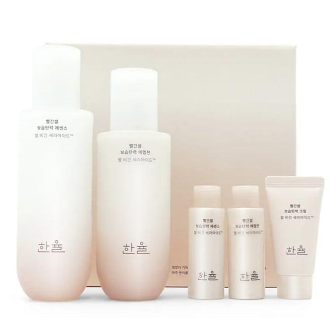 HANYUL Rode Rijst Vocht & Verstevigende Essence + Emulsie Set (2st) white