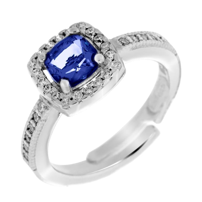 Orphelia Dames 925 Sterling Zilveren Ring - Zilver ZR-7199/BL