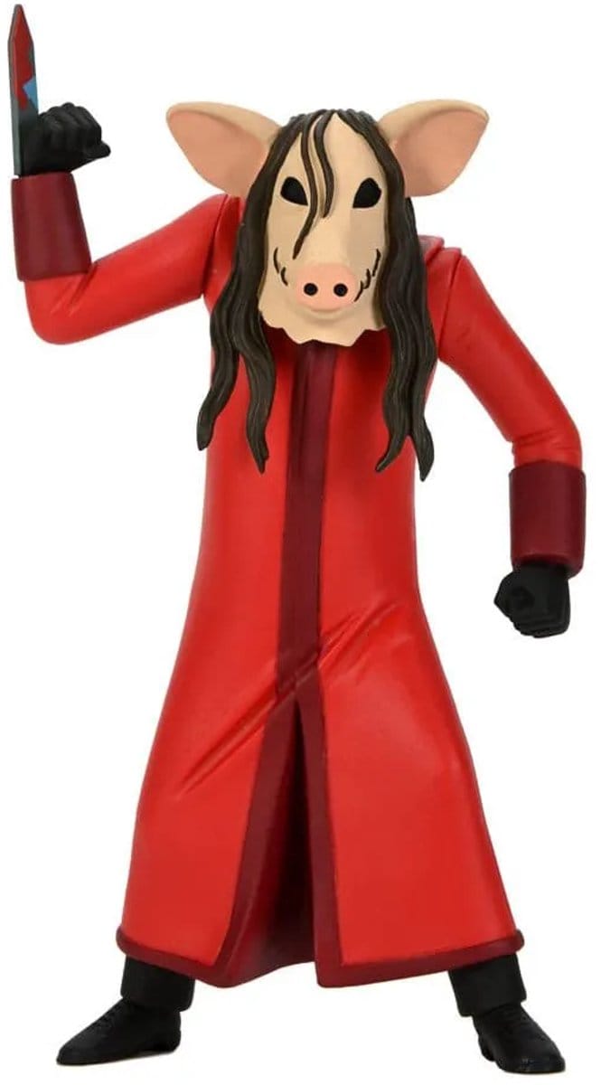 NECA Saw Toony Terrors Action Figure Jigsaw Killer (Red Robe) 15 cm Action Figuur