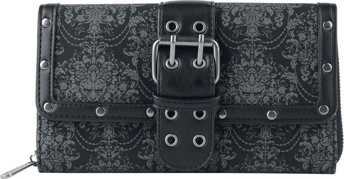 Killstar - Gothic Portemonnee - Fiends Secret Wallet - zwart