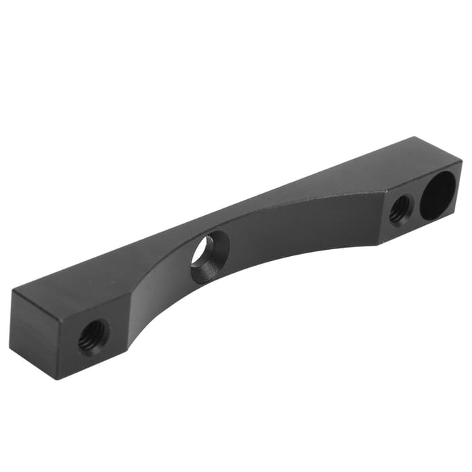 Olie Rem Conversie Zadel Adapter Schijfrem Aansluitbasis voor XTECH ZOOM naar voor Xiaomi M365 black