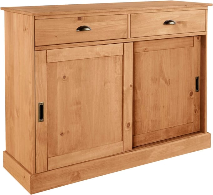 Harry-Dressoir - 2-deurs 2-laden - Grenen