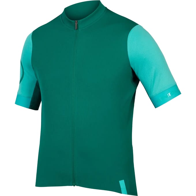 Endura Fs260 Korte Mouw Wielertrui Groen S Man