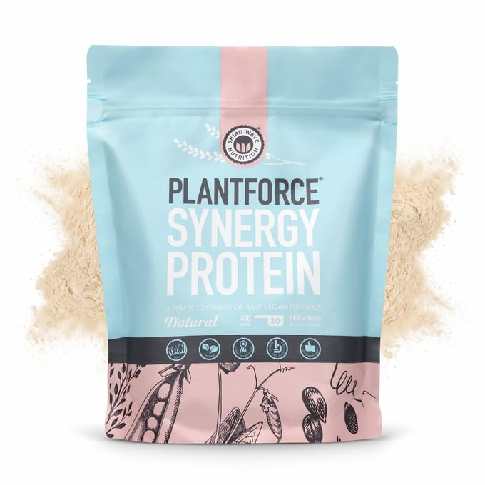 Plantforce Synergy Vegan Proteïne / Protein - Third Wave Nutrition | Eiwitpoeder / Eiwitshake | 400g | Naturel