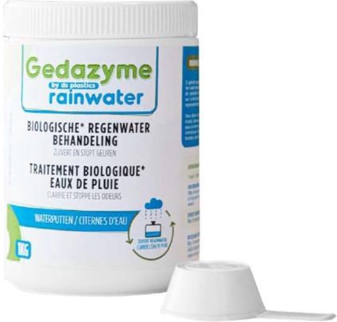 Gedazyme Rainwater - 1KG - Biologische regenwaterbehandeling