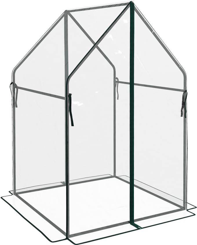 4goodz Vorstbestendige Foliekas 90x90x145 cm - Transparant