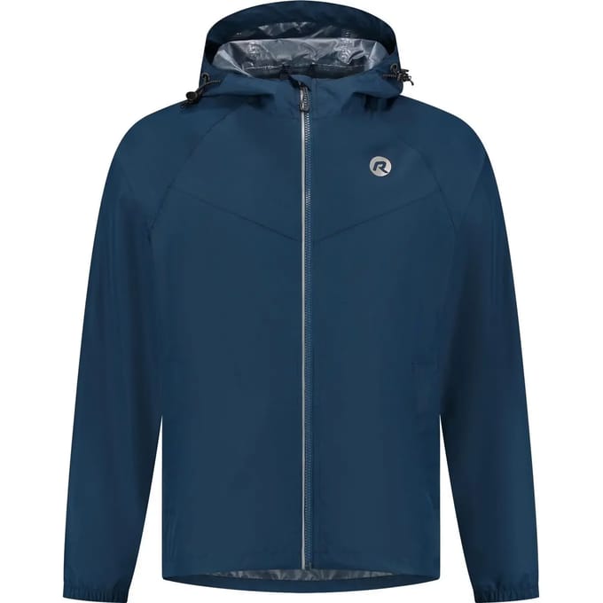 Rogelli Commuter Core Dames en Heren Regenjas - Fiets - Blauw