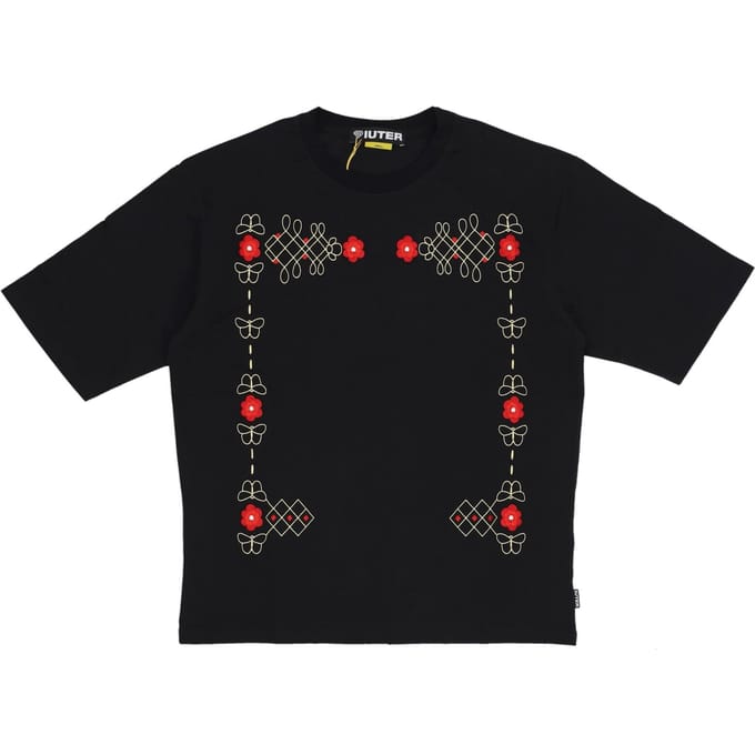 Mannen T-shirt Western Tee Black